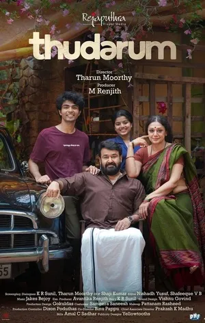 Thudarum 2025 Hindi Dual Audio WEB-DL | Hindi Dubbed Movie